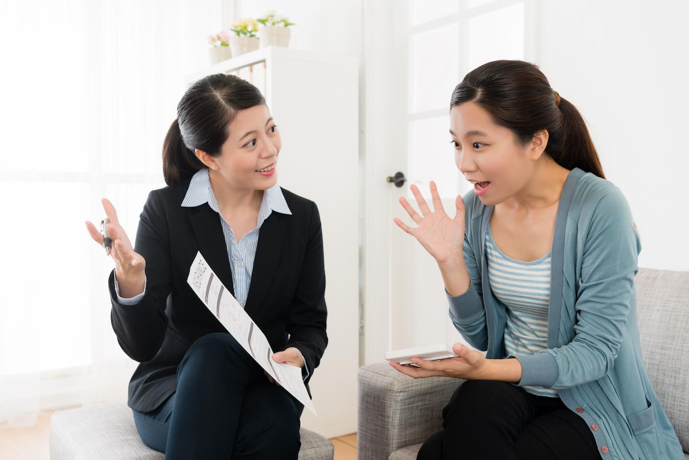 Host presents sponsorship pitch to business owner for next event